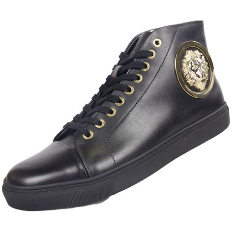 versace high top trainer|Versace trainers men's sale.